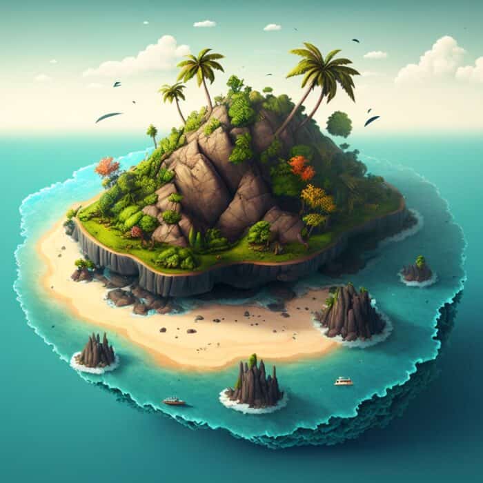 Fairy Tale For Children - Magical Island