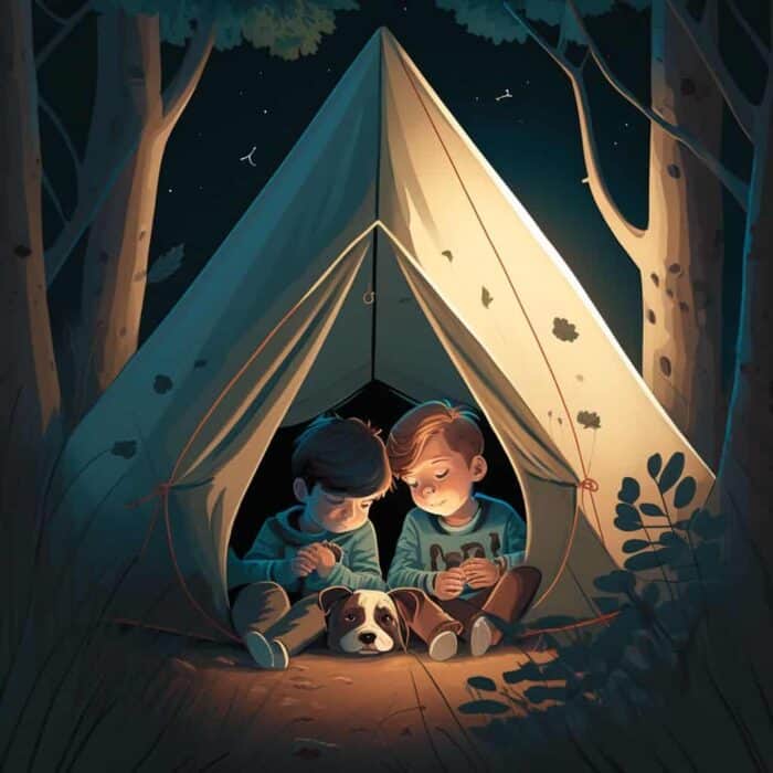 A Fairy Tale for Children - How Billy And Owie Camped