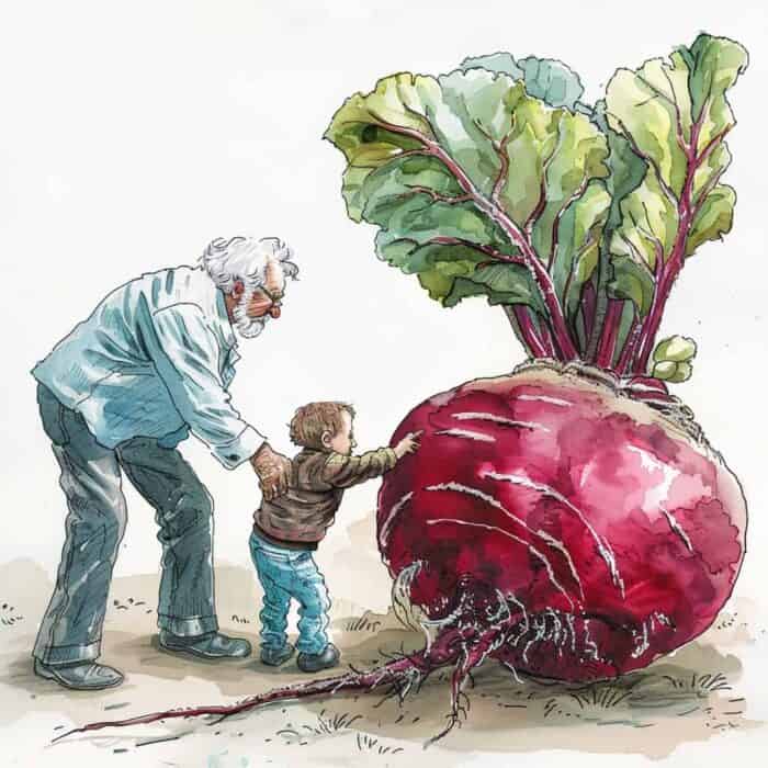 Kratke priče za djecu - The tale of the big beet