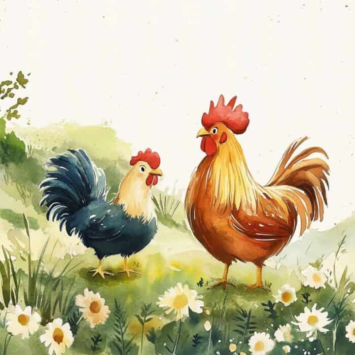 Bajke za laku noć - The Rooster and the Hen