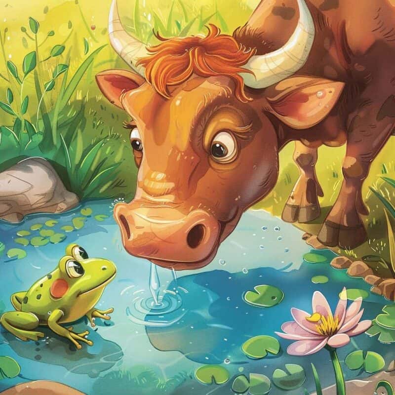 Bajke za laku noć - The Frog and the Bull