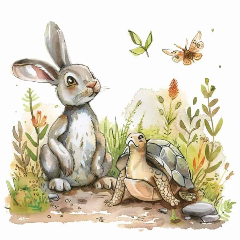 Stories for Children - The hare and the tortoise